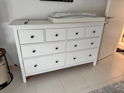 Used 8 Drawer Ikea Hemnes Dresser