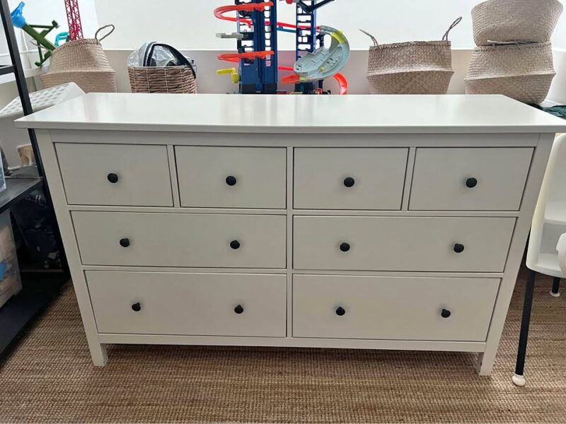 Used Ikea white Hemnes dresser